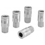 5Ct Milton 1805 3/8' FNPT P-Style Coupler