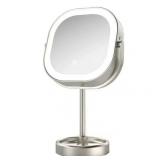 Conair LED Double-Sided 1x/10x Vanity Mirror