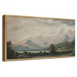 SHENIFY Riverside Landscape Art 20x40in