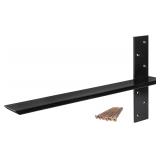 (2-Pack) Free Hanging T Shelf Bracket 16'