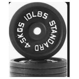 Fitvids set of 4 10lbs weights, Black