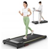 $130 UREVO Under Desk Treadmill, 2-in-1, Remote
