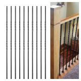 Wrought Iron Balusters (Set of 10)