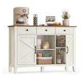 $172 VASAGLE LIRY Buffet Cabinet with 3 Drawers