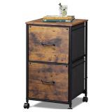 DEVAISE 2-Drawer Mobile File Cabinet, Stand