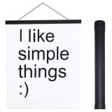 Artmag Magnetic Poster Hanger 24x36