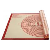 Non-slip Silicone Pastry Mat 36x24in (Red)