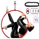 $137 DASKING Premium Red Aerial Hoop Kit 85/90cm