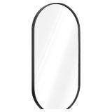 Navaris Oval Wall Mirror - 29.5' x 15'