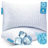 QUTOOL Cooling King Shredded Memory Foam 2pk