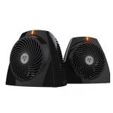 Vornado VH203 Personal Space Heater, 2-Pack