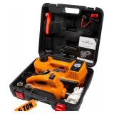 $160 BEETRO Electric Car Jack Kit 5 Ton, 12V