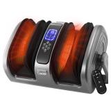 Shiatsu Foot Massager with Heat, Grey