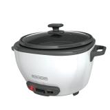 Black+Decker White 28-Cup Rice Cooker