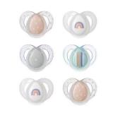 Tommee Tippee Night Pacifier 6-18 Months - 6pk