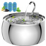 Stainless Steel Cat Water Fountain 1.06 Gal