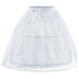 Size6-7/Abaowedding Flower Girl Petticoat with Hoo