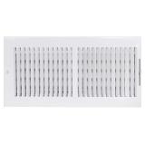 EZ-FLO 14x6 Duct Air Vent Cover White 61613