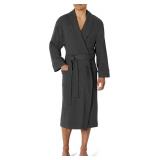 LG-Amazon Essentials Men s Cotton Waffle Bathrobe
