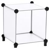 ANWBROAD 16-Cube DIY Storage Organizer White