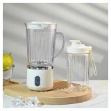 Wireless Juicer 800mL Desktop Blender White