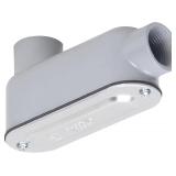 TayMac RLB300 Threaded LB Conduit 3' Gray