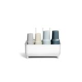 simplehuman Bottle Dock: Steel Rack, White