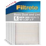 Filtrete 16x20x1 MERV 5 3-Pack HVAC Filters