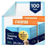 Puppy Pads XL 28x34 100-Count Leak-Proof