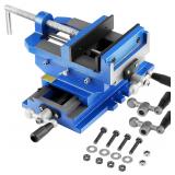 VEVOR 4' Cross Slide Drill Press Vise 2-Way XY