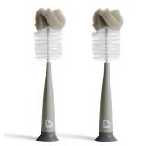 Munchkin Sponge Bottle Brush, 2 Pack, Grey