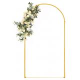 Vincidern 7.2 ft Balloon Arch Stand, Gold