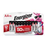 Energizer Max AA Alkaline Batteries 16 pk