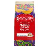 Community Coffee Mardi Gras King Cake 12oz