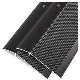 Aluminum Floor Transition Strip (Black)