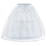 Size6-7/Abaowedding Flower Girl Petticoat with Hoo