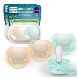 Philips Avent Ultra Soft Pacifiers 0-6m - 4pk