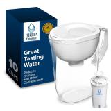 Brita Large Water Filter Pitcher, 10-Cup