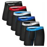 (XL) Hanes Men s Boxer Briefs, 6-Pack