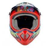 ONEAL Sonus Rex Youth MEDIUM Helmet Red/Blue