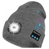 Bosttor Bluetooth Beanie with Light