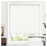 LazBlinds Cordless Cellular Shades 43x64 White