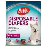 Simple Solution XXL Dog Diapers 22 37 in