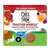 8PK Once Upon a Farm Organic Tractor Wheels Bar