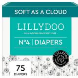 LILLYDOO Diapers Size 4 (75 Count)