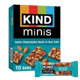2 Pack KIND Mini Dark Chocolate Bars