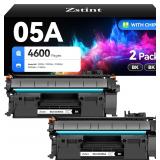05A Black Toner Cartridge 2-Pack for HP CE505A