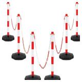 Konohan 6 Pack 34' Parking Cones Set