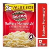 3 Pack Idahoan Buttery Mashed Potatoes, 12 oz
