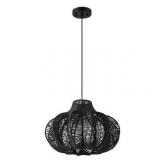 Creative Co-Op Boho Paper Rope Pendant Lamp